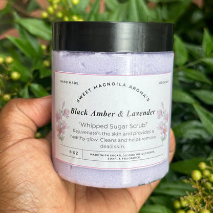 Exfoliating Whipped Sugar Scrub for Radiant Skin.