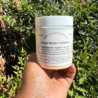 Exfoliating Whipped Sugar Scrub for Radiant Skin.