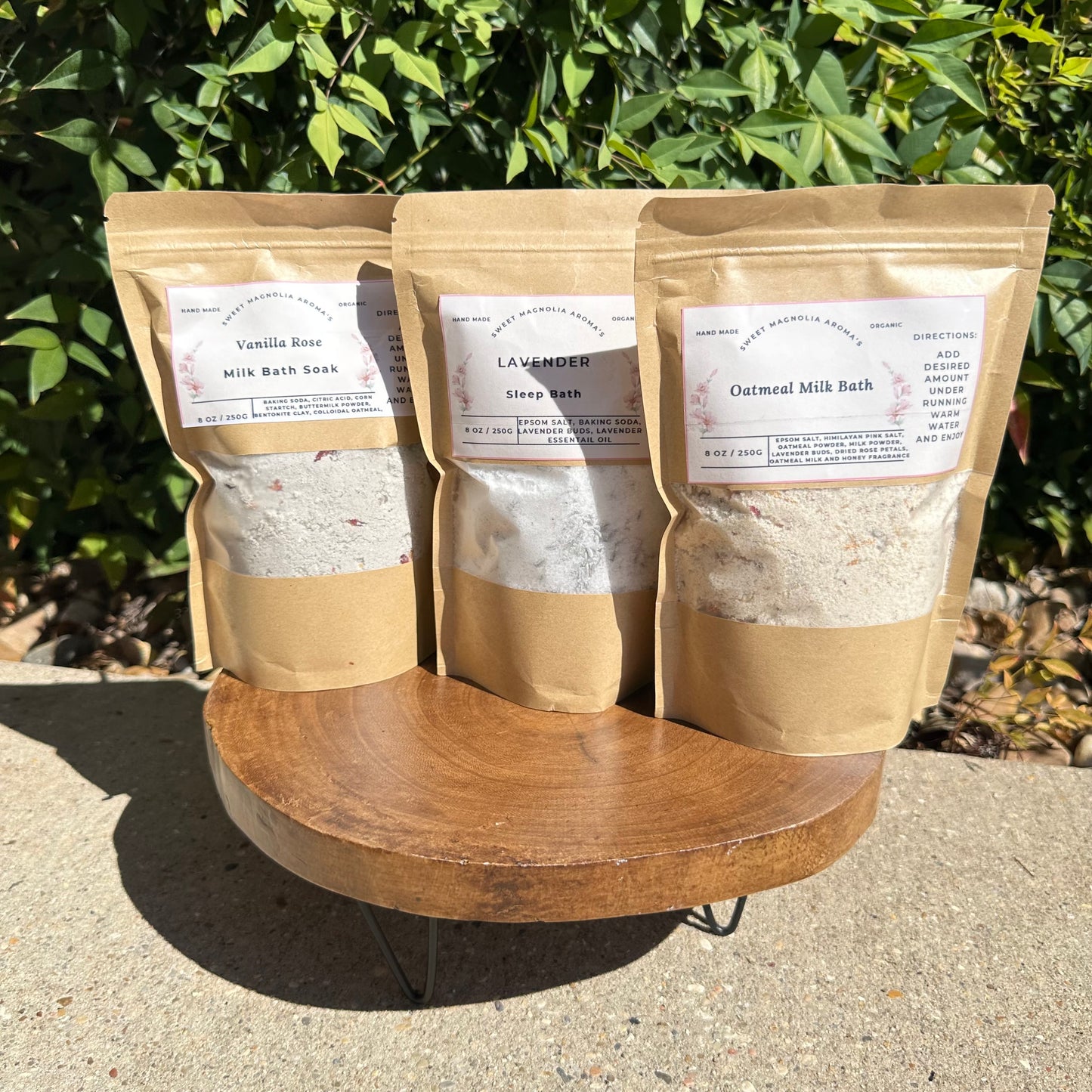 Milk Bath Salt Soaks